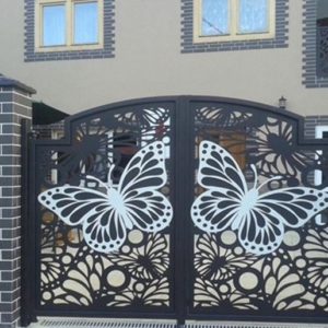 Cổng sắt cắt CNC đẹp