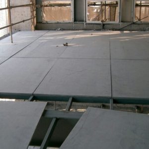 thi công sàn gác lửng bằng tấm bê tông nhẹ