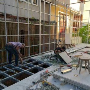 thi công sàn gác lửng tại HCM