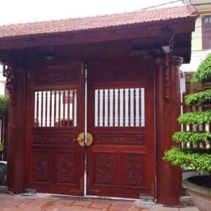 Làm mái tôn, mái ngói cổng, thi công tấm cemboard