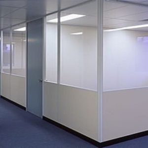 Vách Ngăn Nhôm Kính - MS: 004